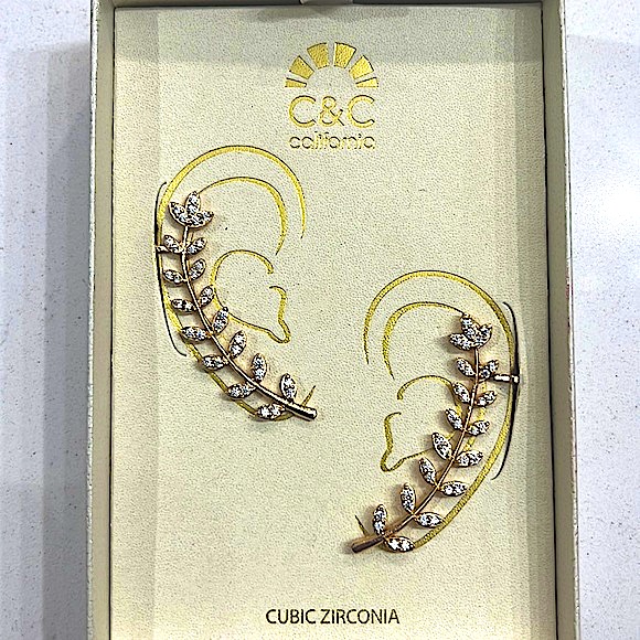 C C California Ear Pins Earrings 8$
